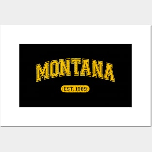 Montana 1889 Posters and Art